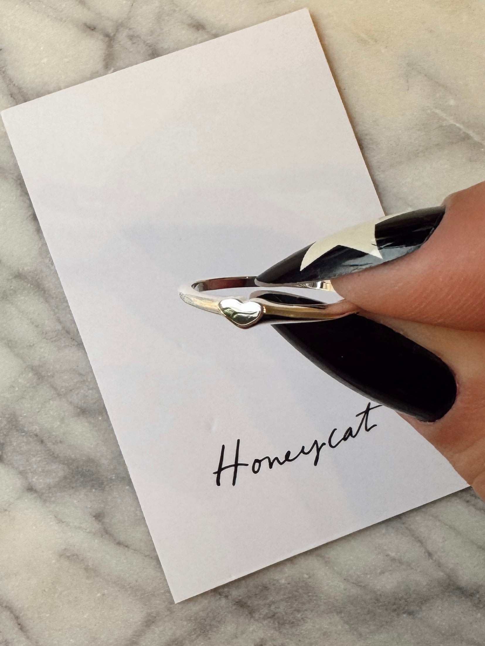 Mini Heart Signet Ring - Proper