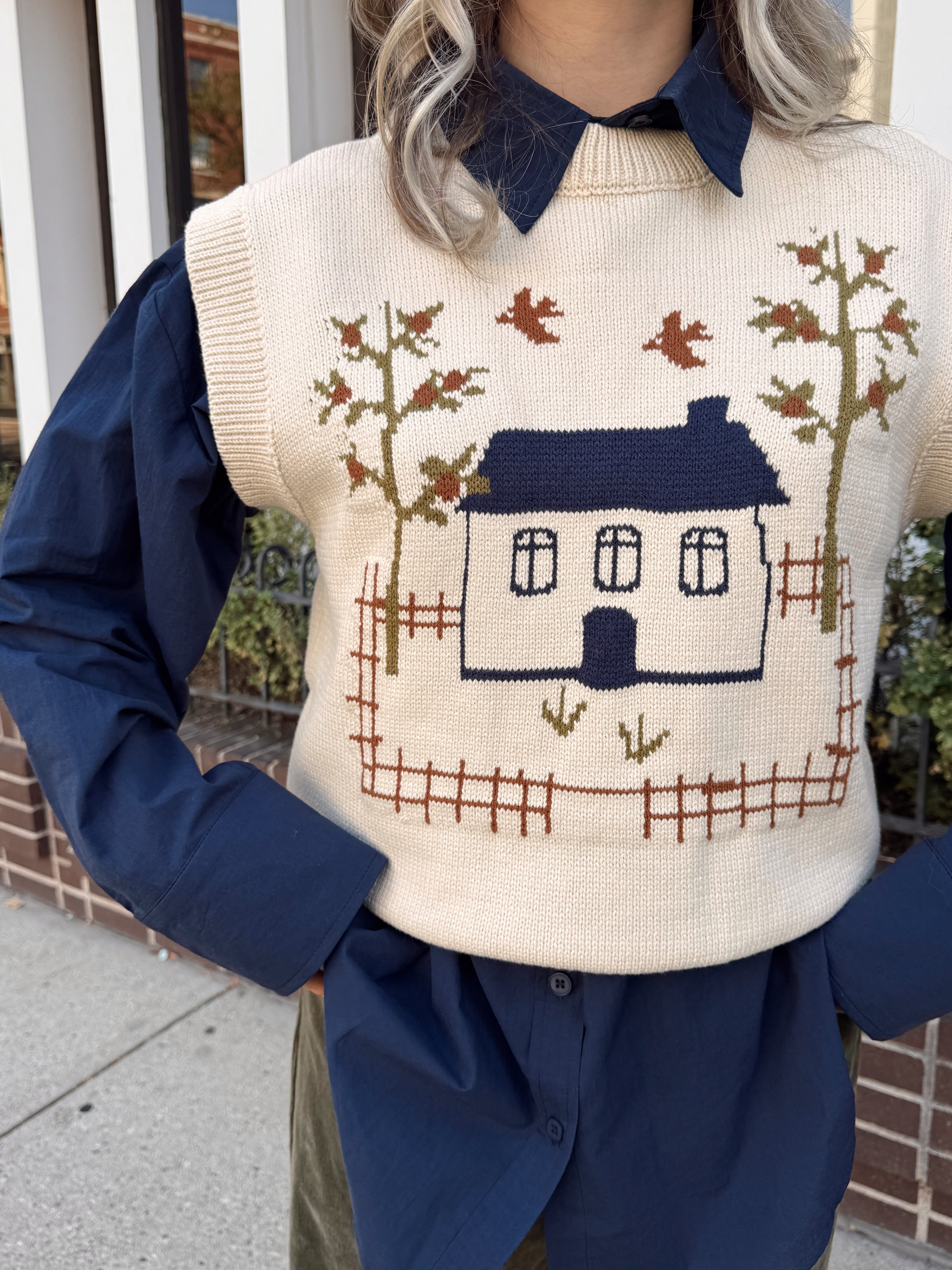 Home Sweet Home Sweater Vest