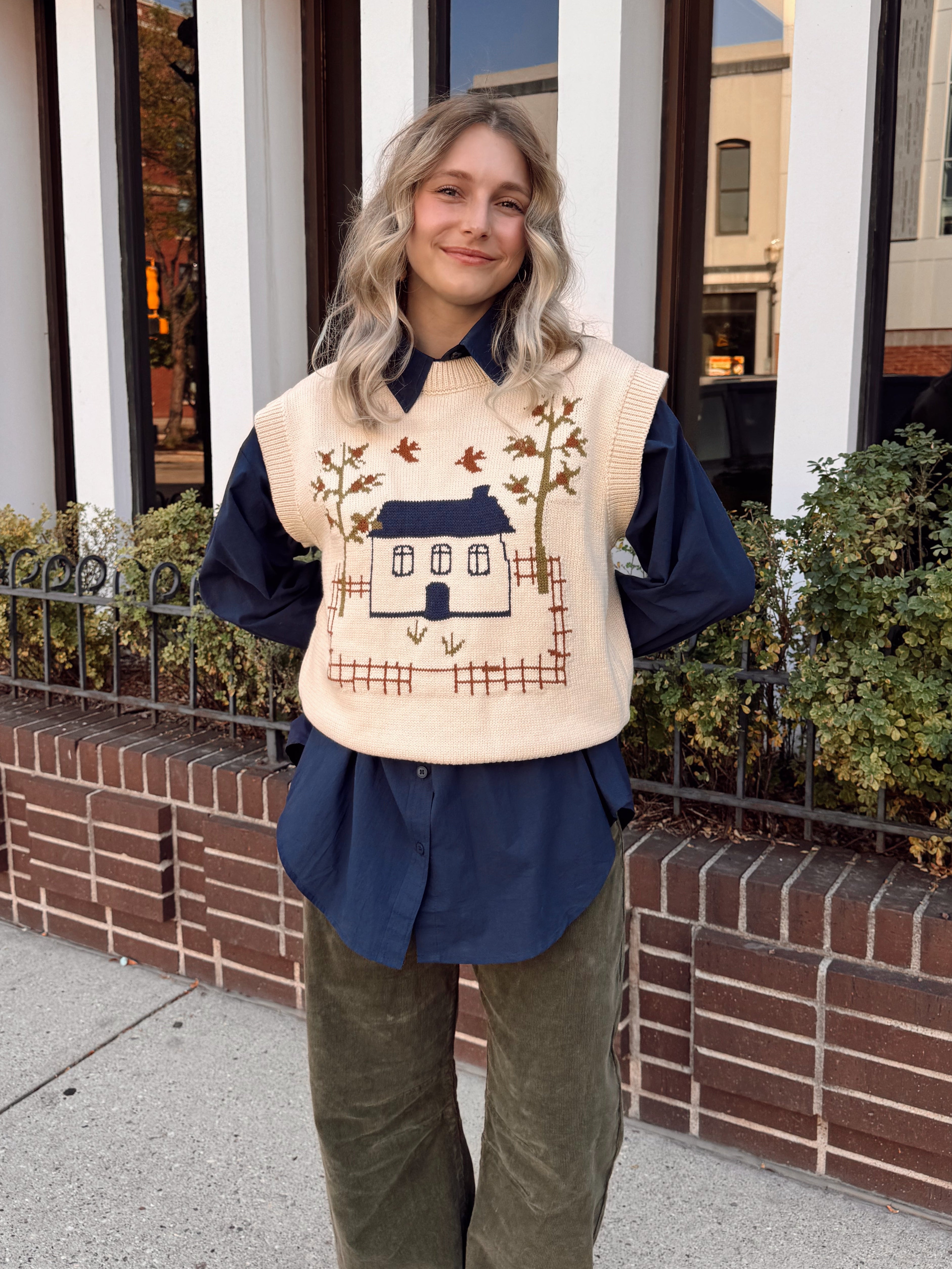 Home Sweet Home Sweater Vest