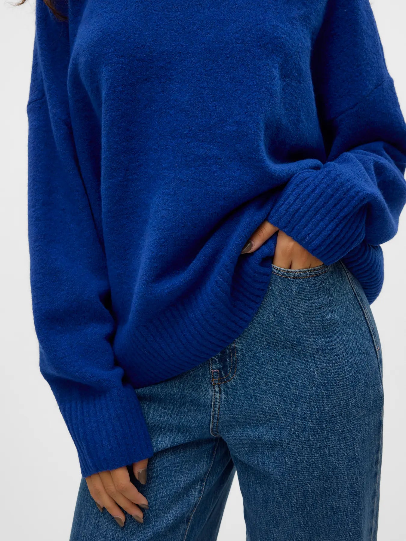 Blue Boom Sweater