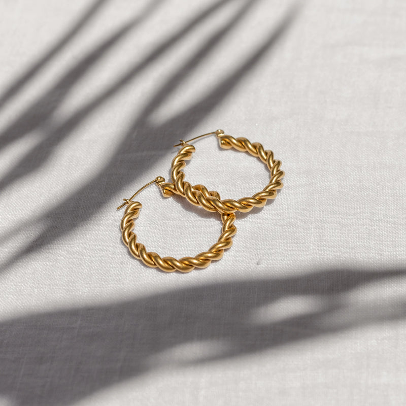All Love Large Hoops - Proper