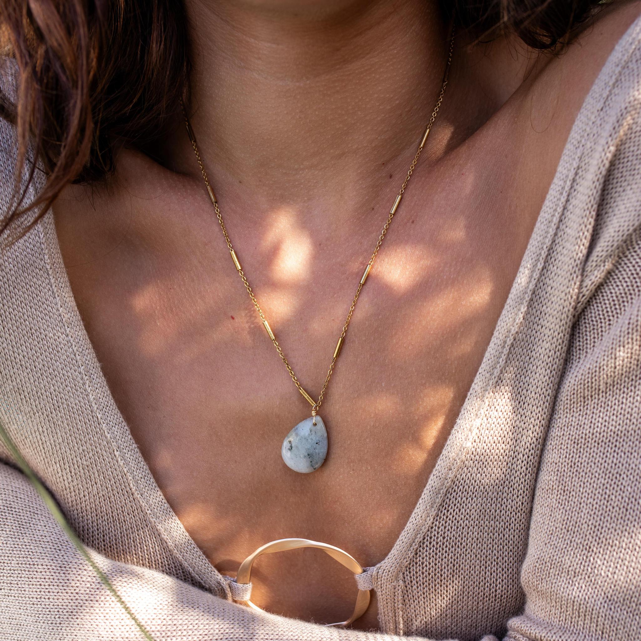 Jade Necklace - Proper