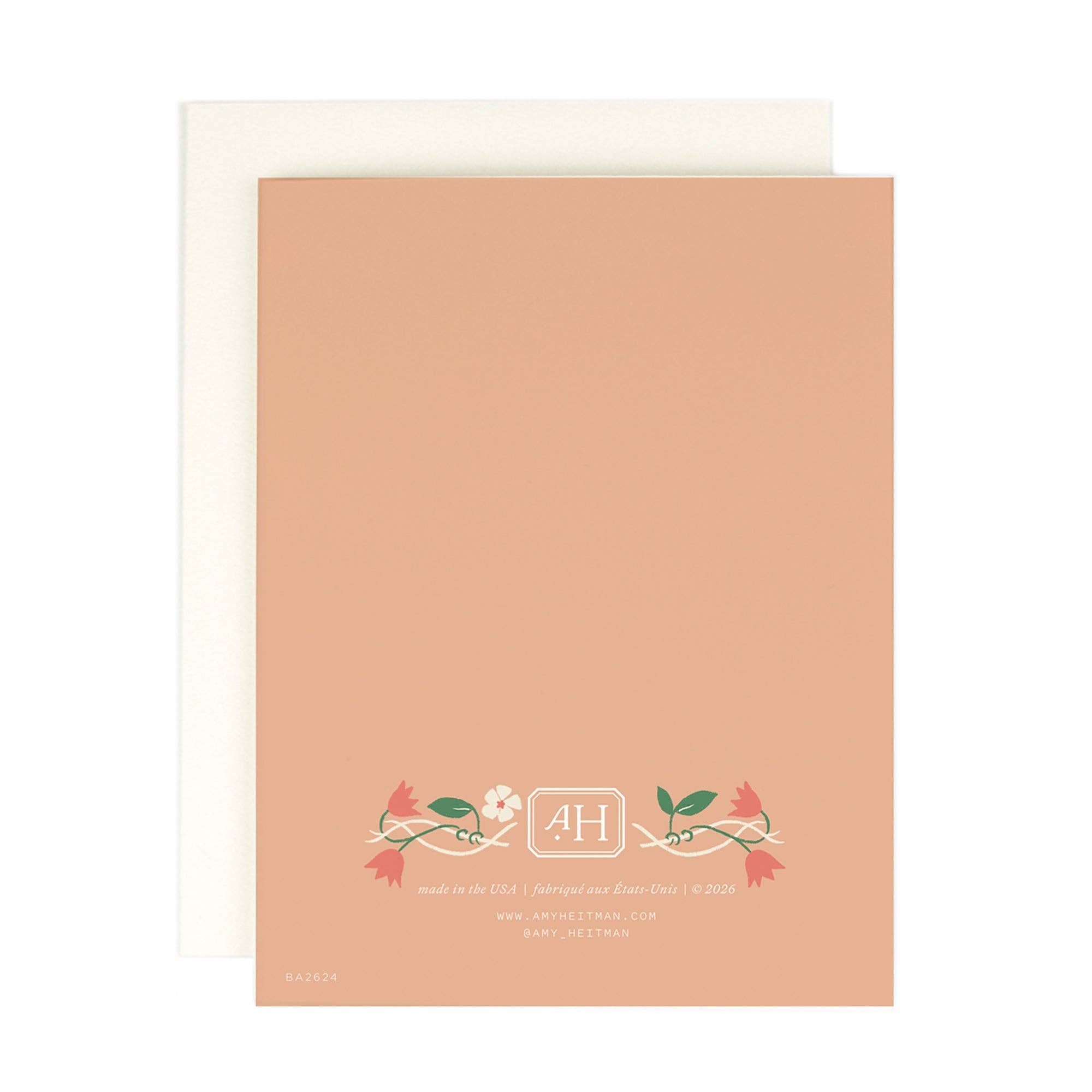 Welcome Little Blossom Card
