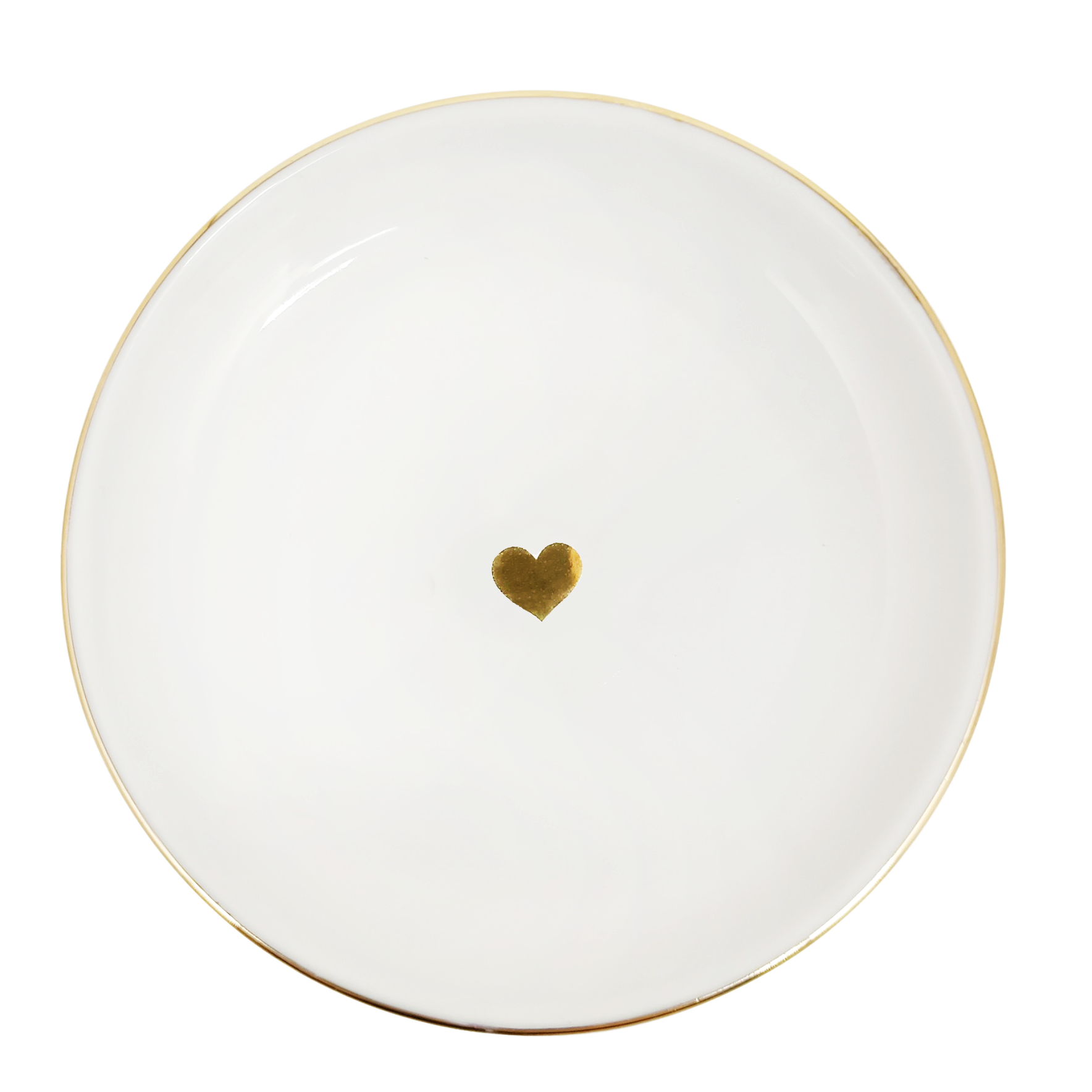 Gold Heart Trinket Dish - Proper