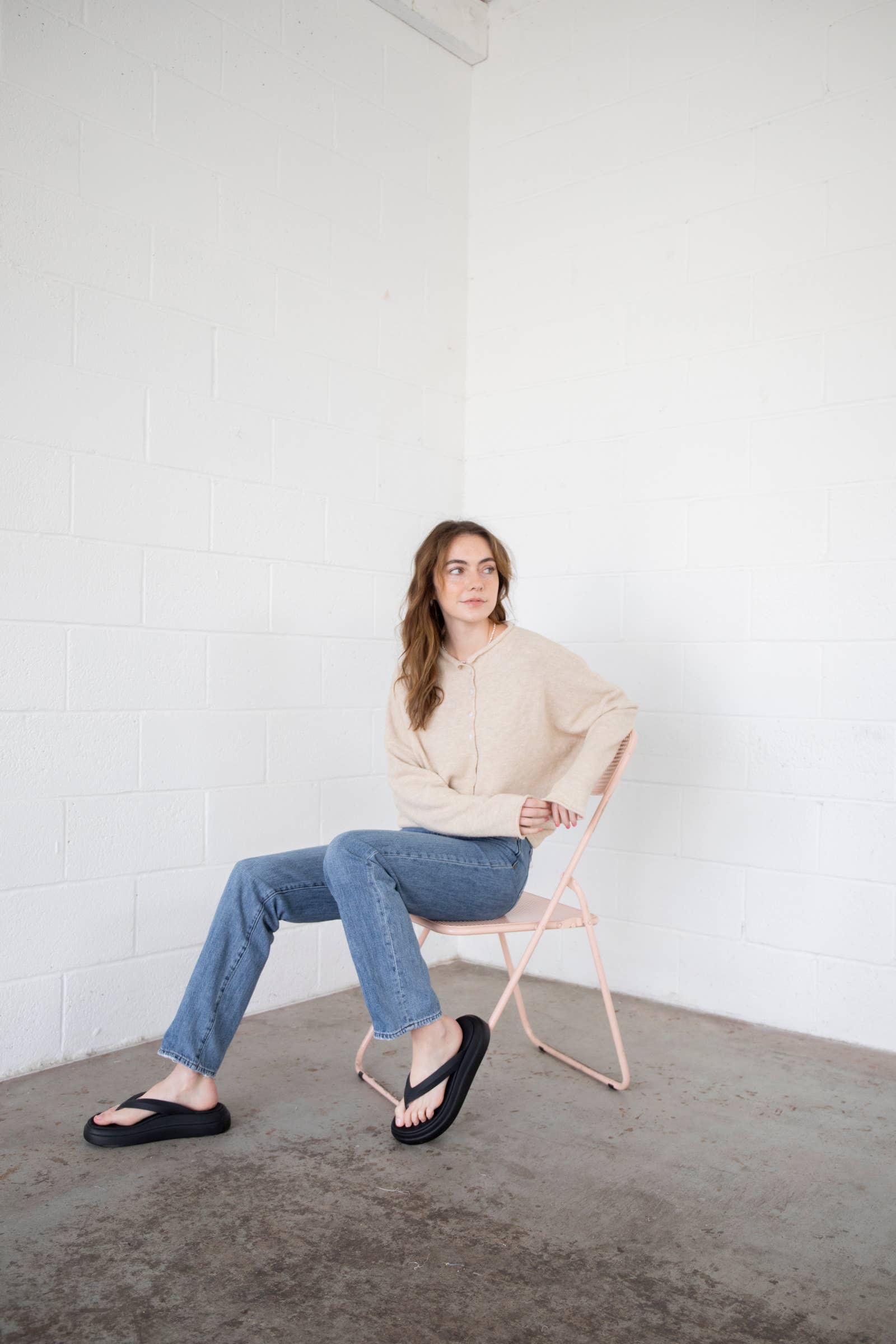 Natural Piper Cardigan - Proper