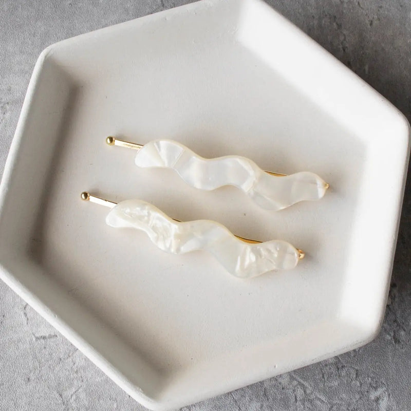Squiggle Hair Clip Set - Proper