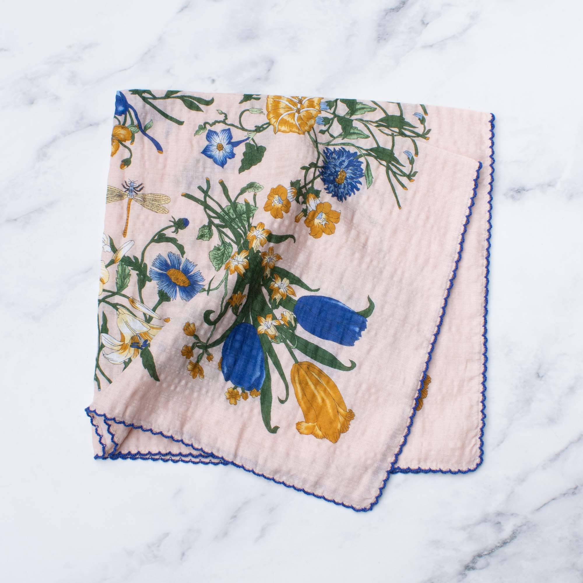 Floral Bouquet Cotton Scarf - Proper