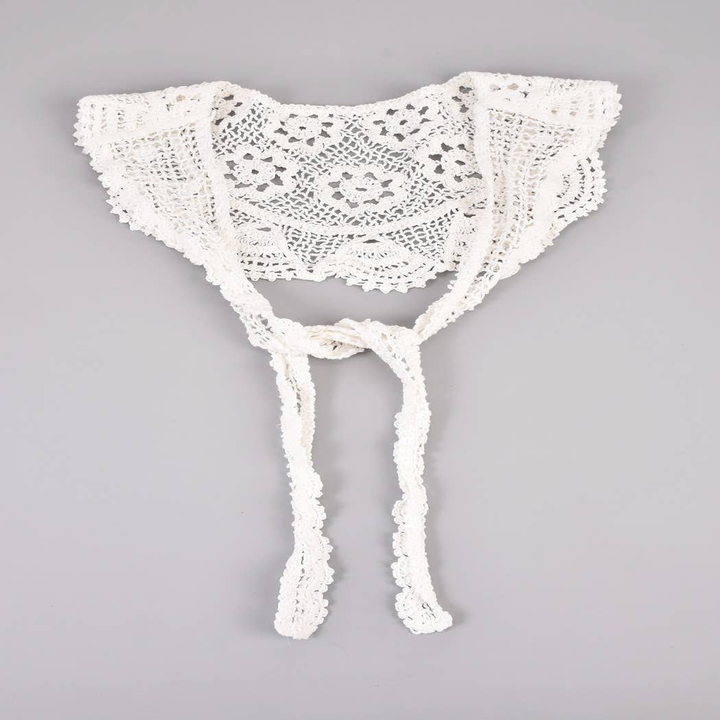 CROCHET HEAD WRAP OR SHOULDER WRAP ACCESSORY - Proper