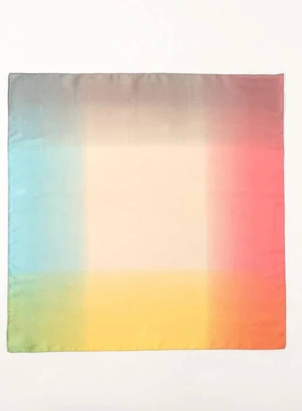 Ombre Color Square Scarf - Proper