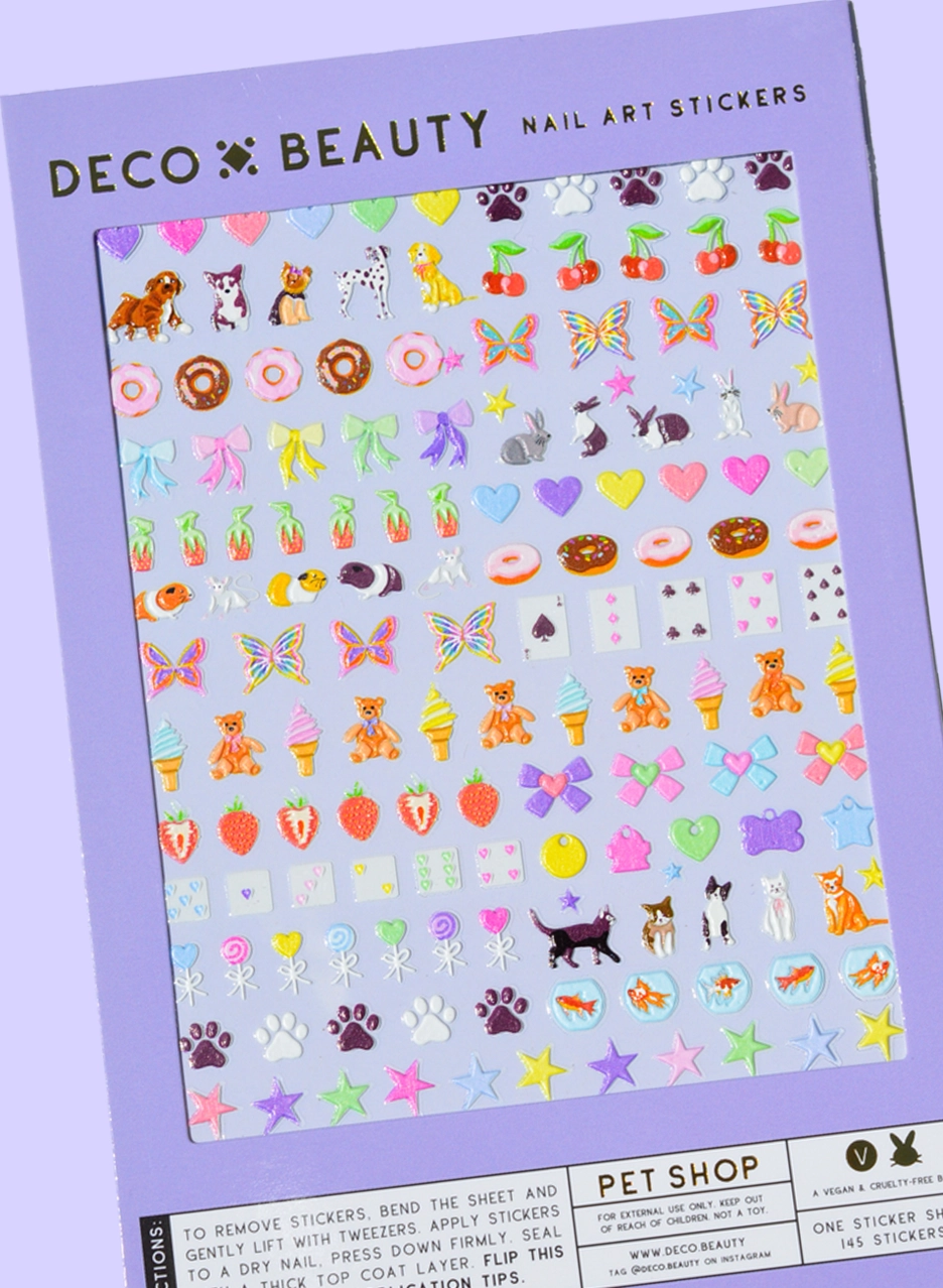 Nail Art Stickers - Pet Shop - Proper