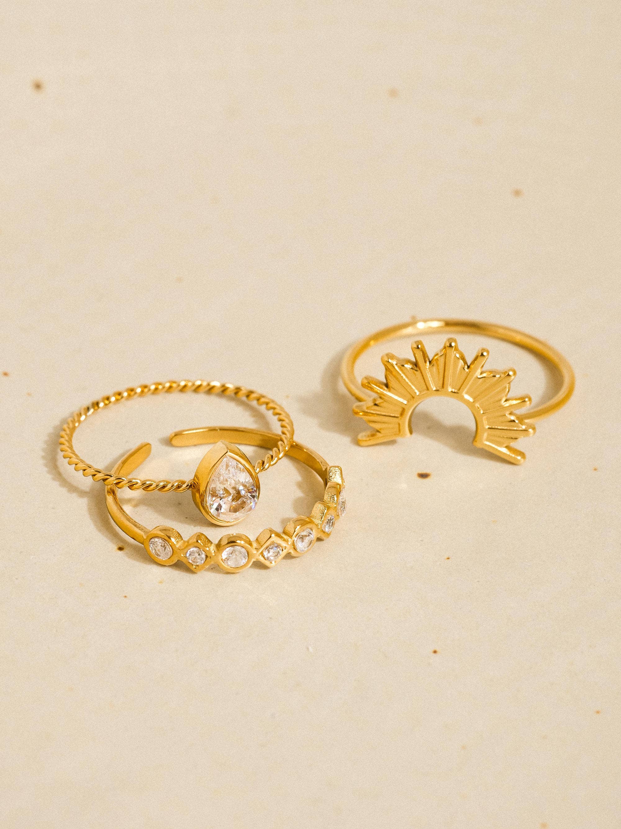 Françoise Layered Ring Set - Proper