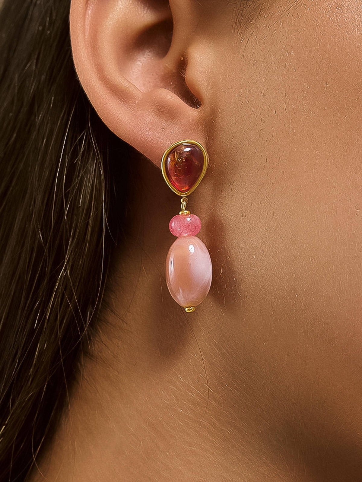 Burée Beaded Earrings