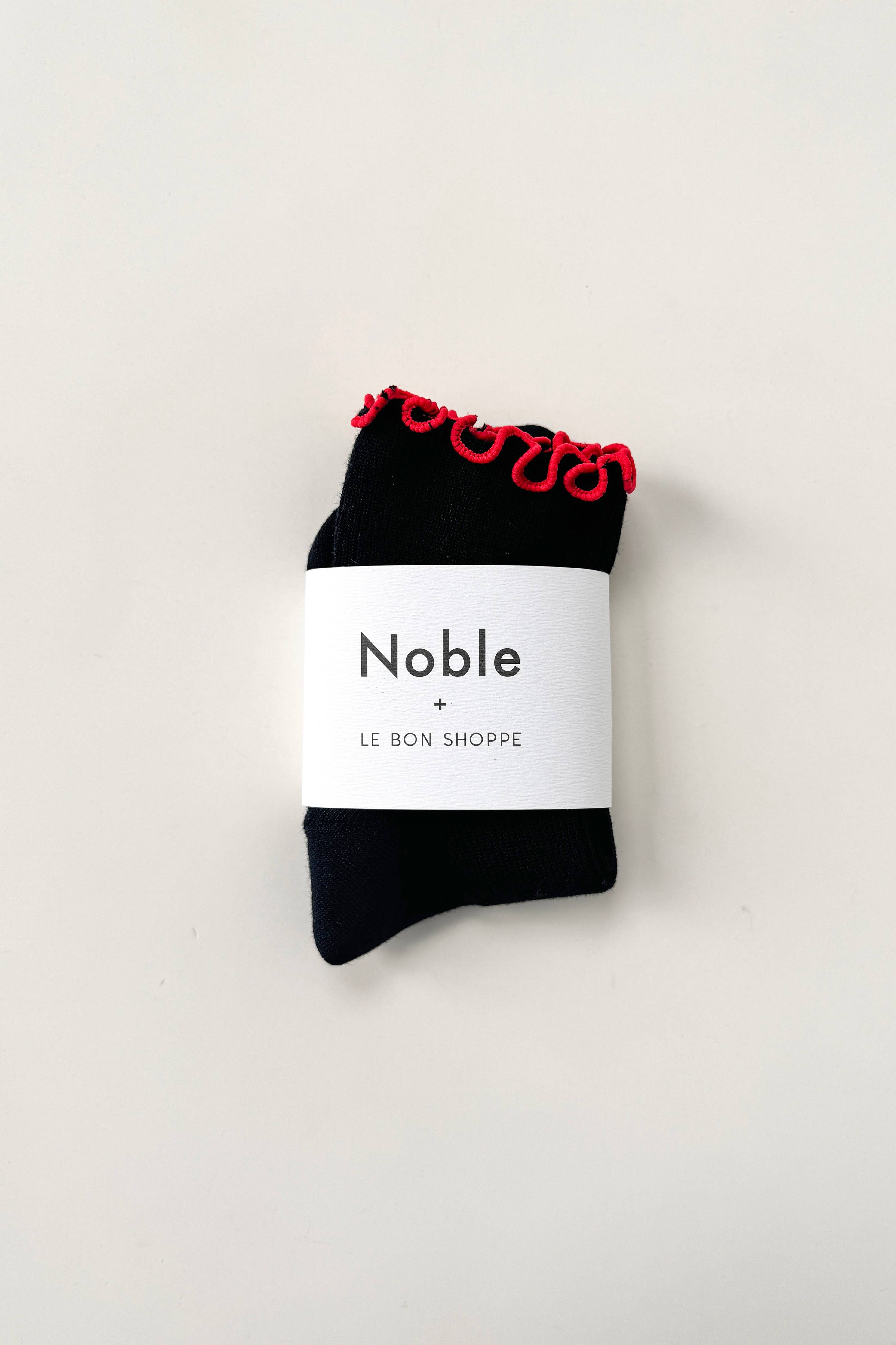 The Petite Ruffled Modal Socks (wholesale) - Proper