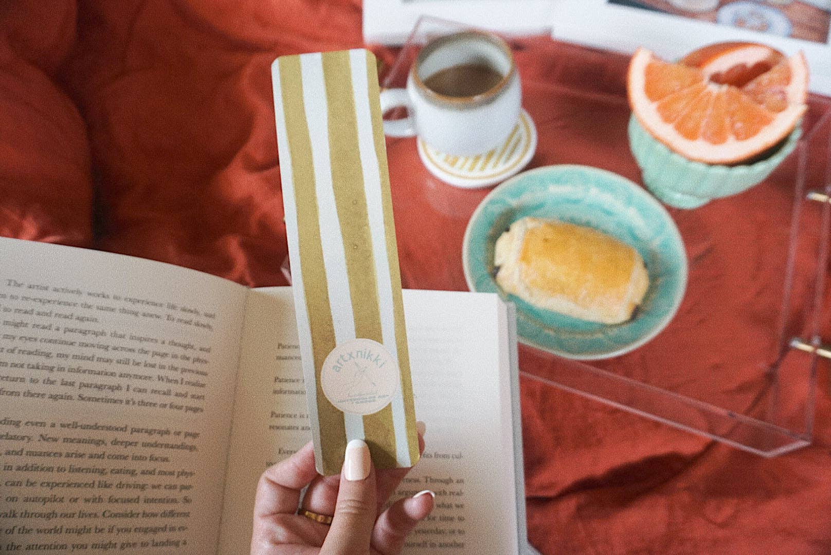 Slow Mornings Only Bookmark - Proper