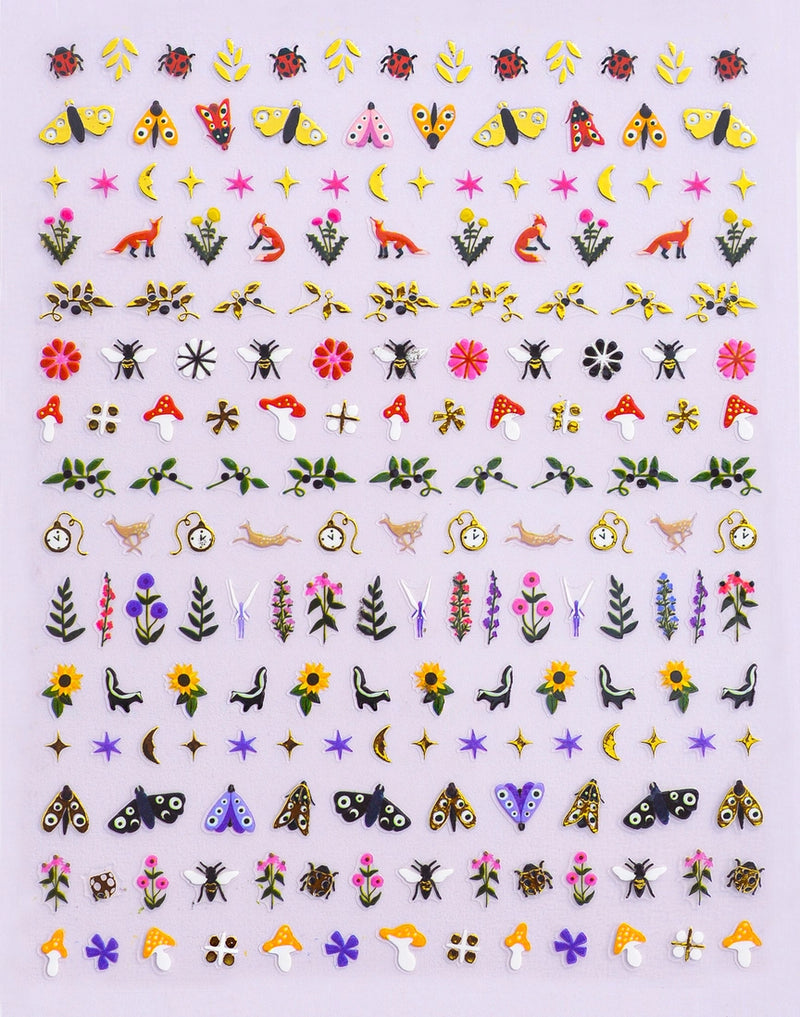 Nail Art Stickers - Wildflower - Proper