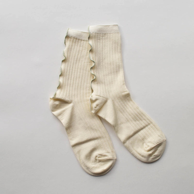 Merrow Stitch Socks - Proper