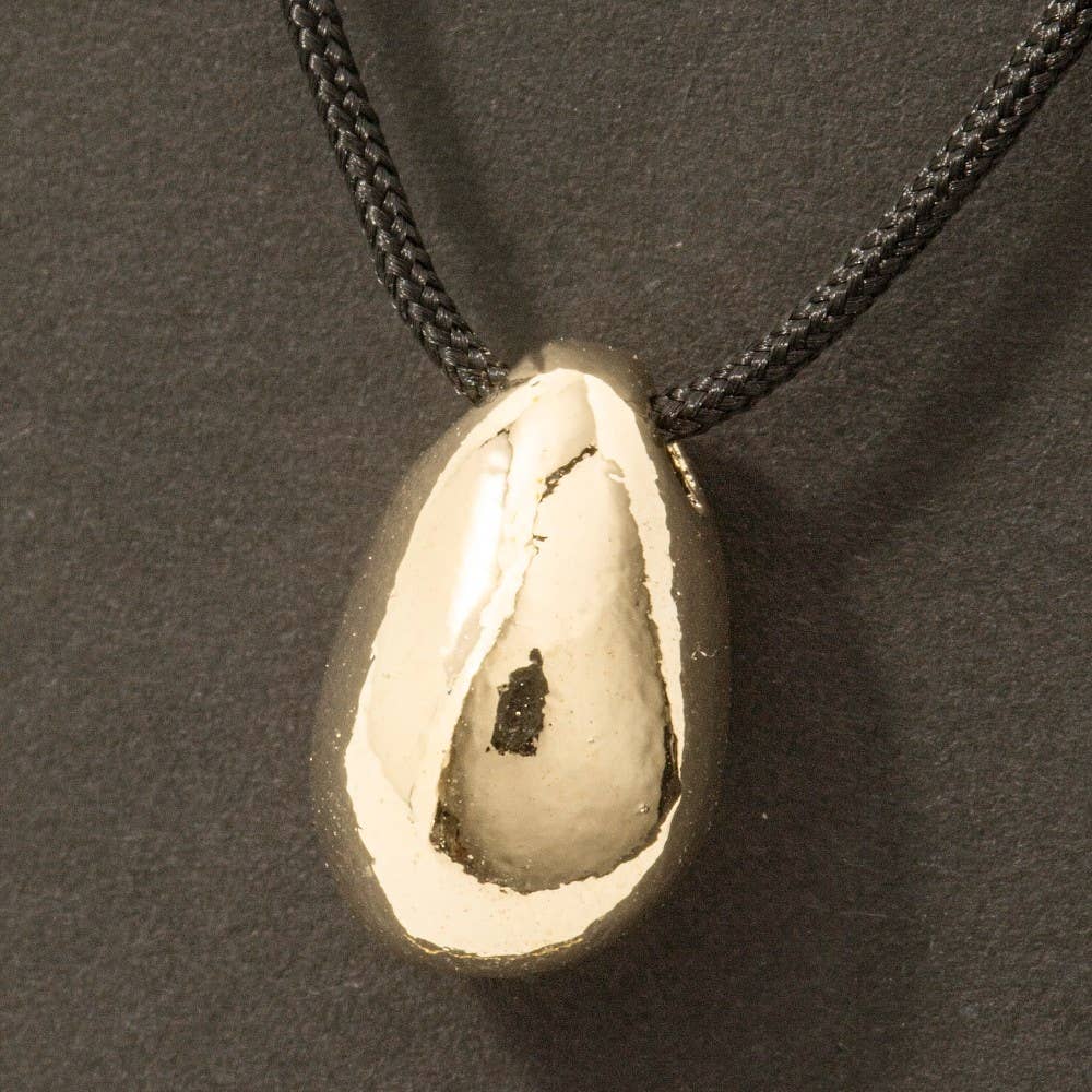 Teardrop Pendant Cord Necklace - Proper