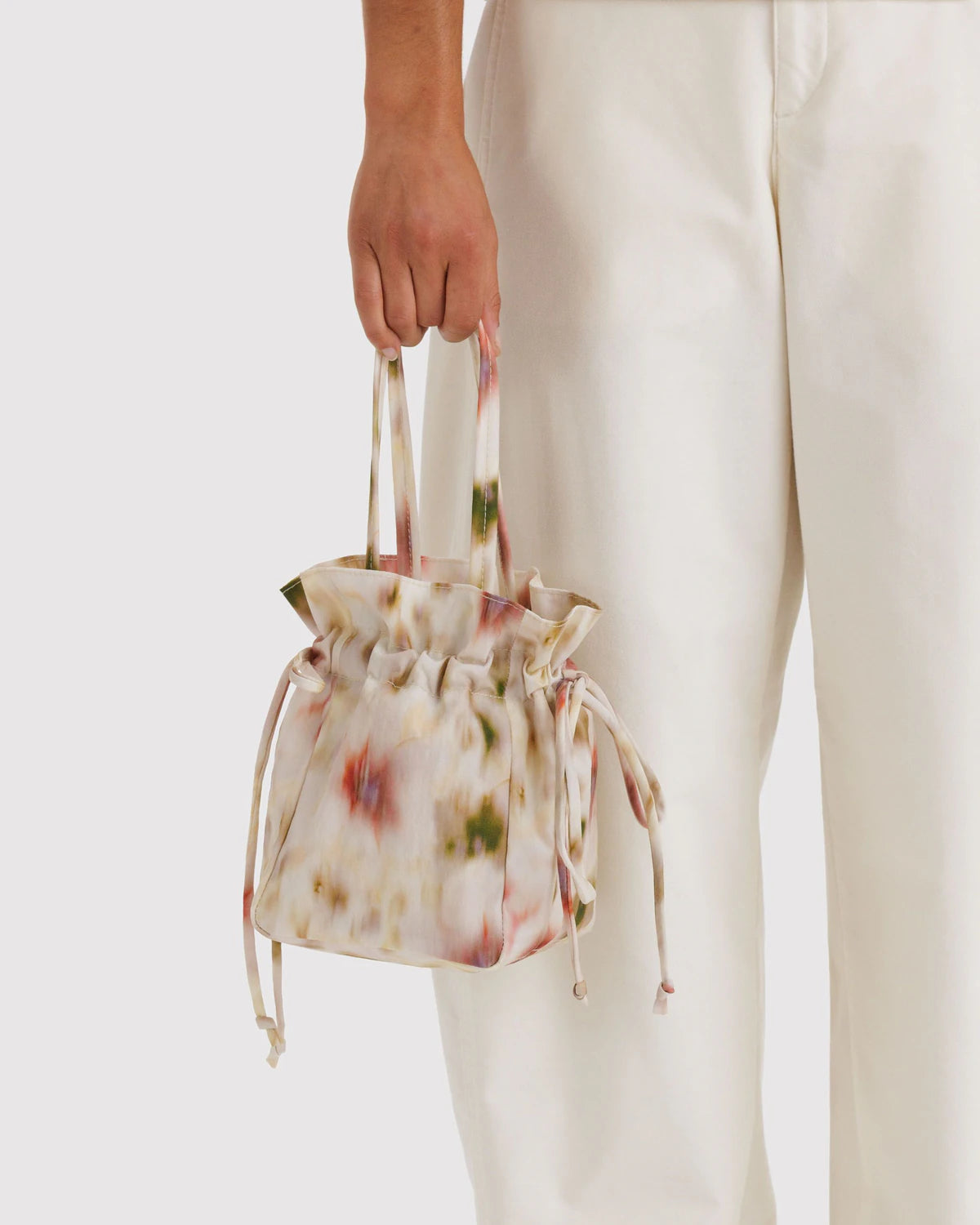 Baggu Nylon Drawstring Bag - Abstract Floral - Proper