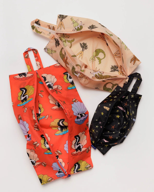 Baggu 3D Zip Set - Sea Animals - Proper