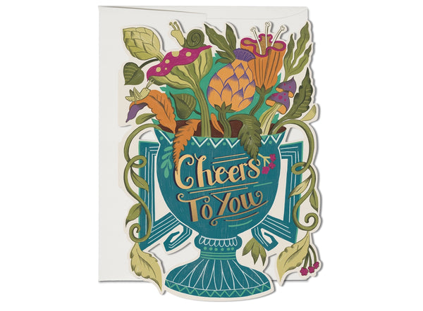 Cheers To You Congratulations Card - Proper