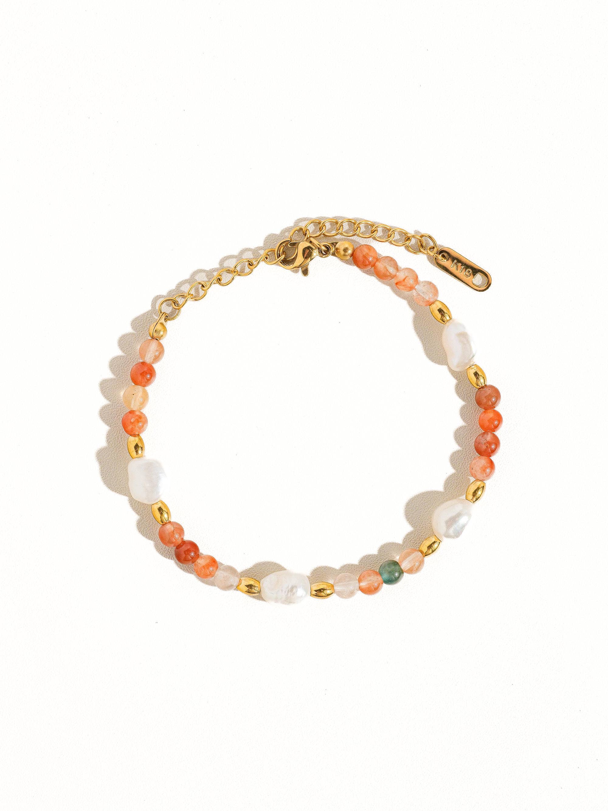 Stone and Bead Bracelet - Proper
