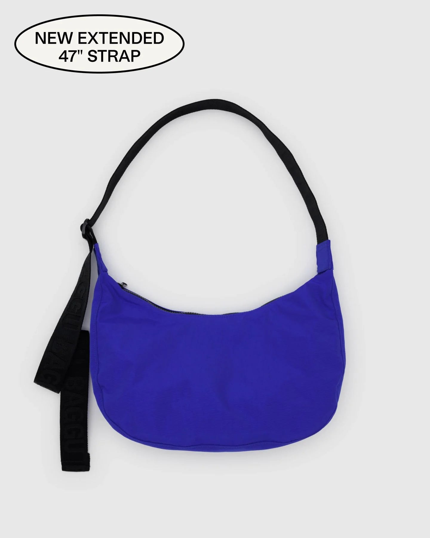 Baggu Medium Nylon Crescent Bag -  Lapis