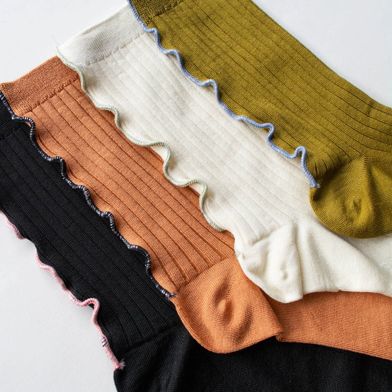 Merrow Stitch Socks - Proper
