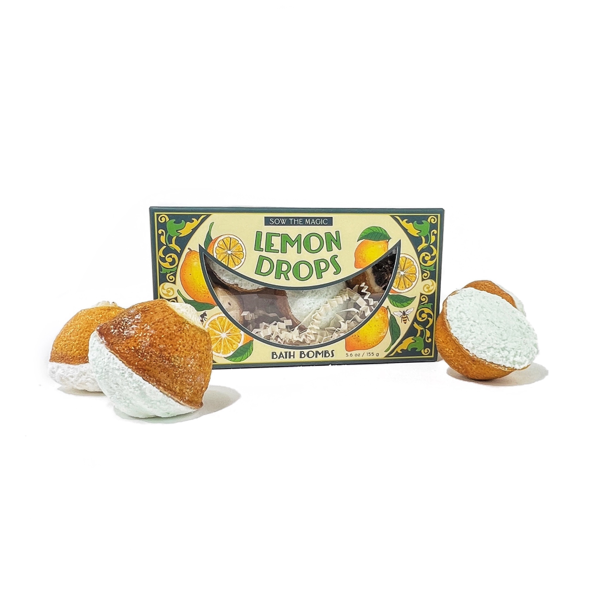 Natural Lemon Drop Bath Bomb Gift Set - Proper