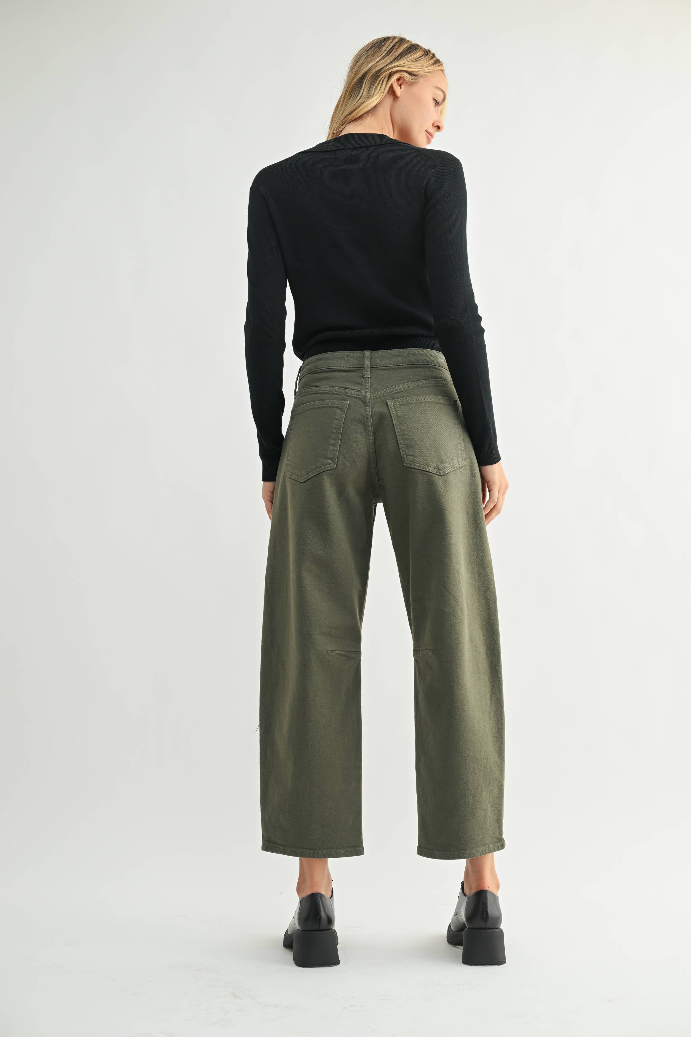 Utility Seamed Barrel Jeans - Proper