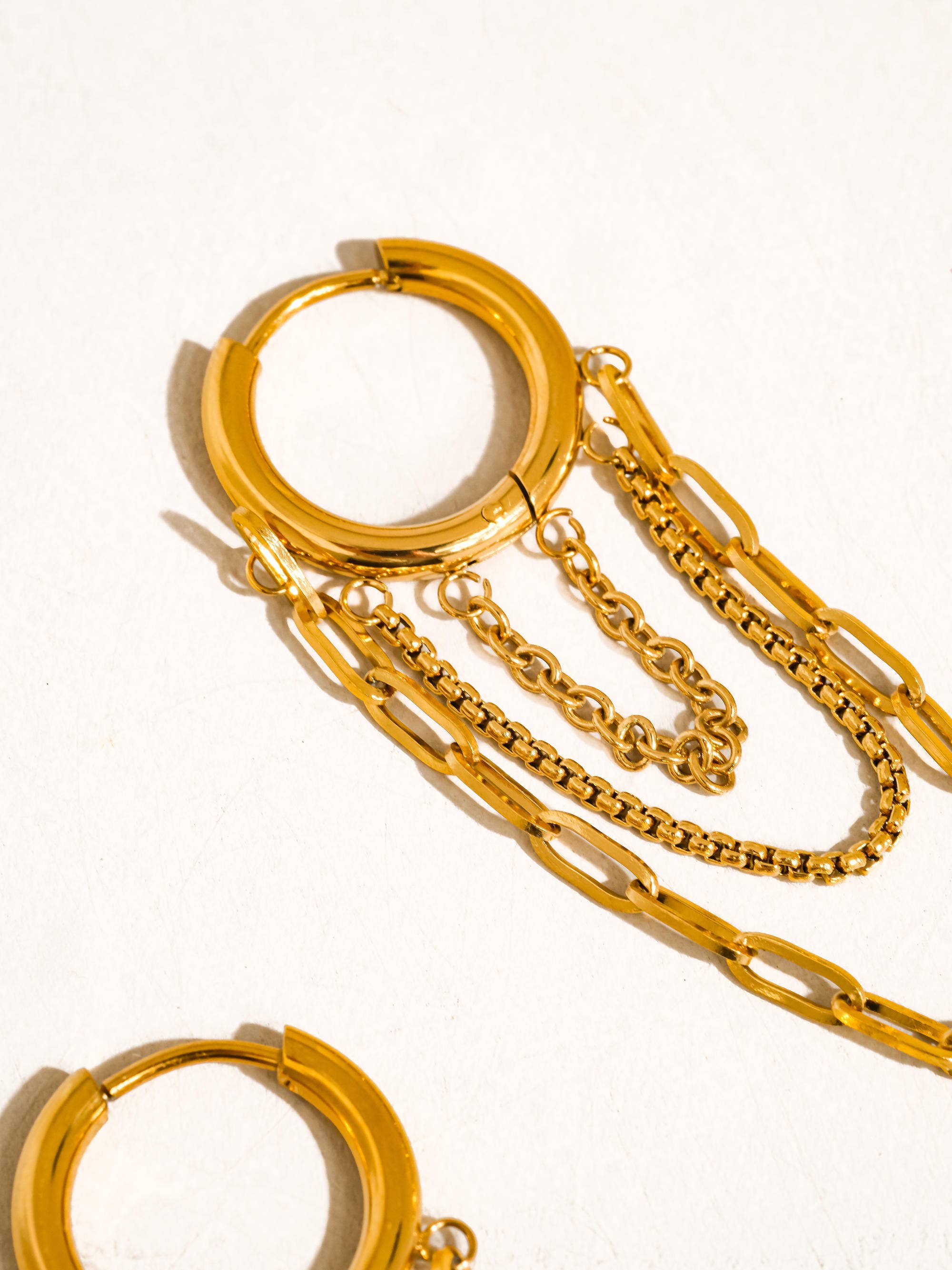 Vianne Chain Drop Earrings - Proper