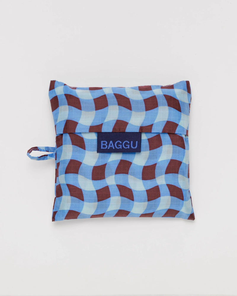 Standard Baggu - Wavy Gingham Blue - Proper