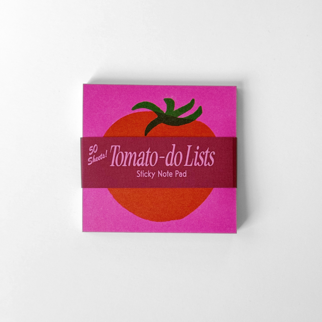 Tomato-do List Sticky Notes - Proper