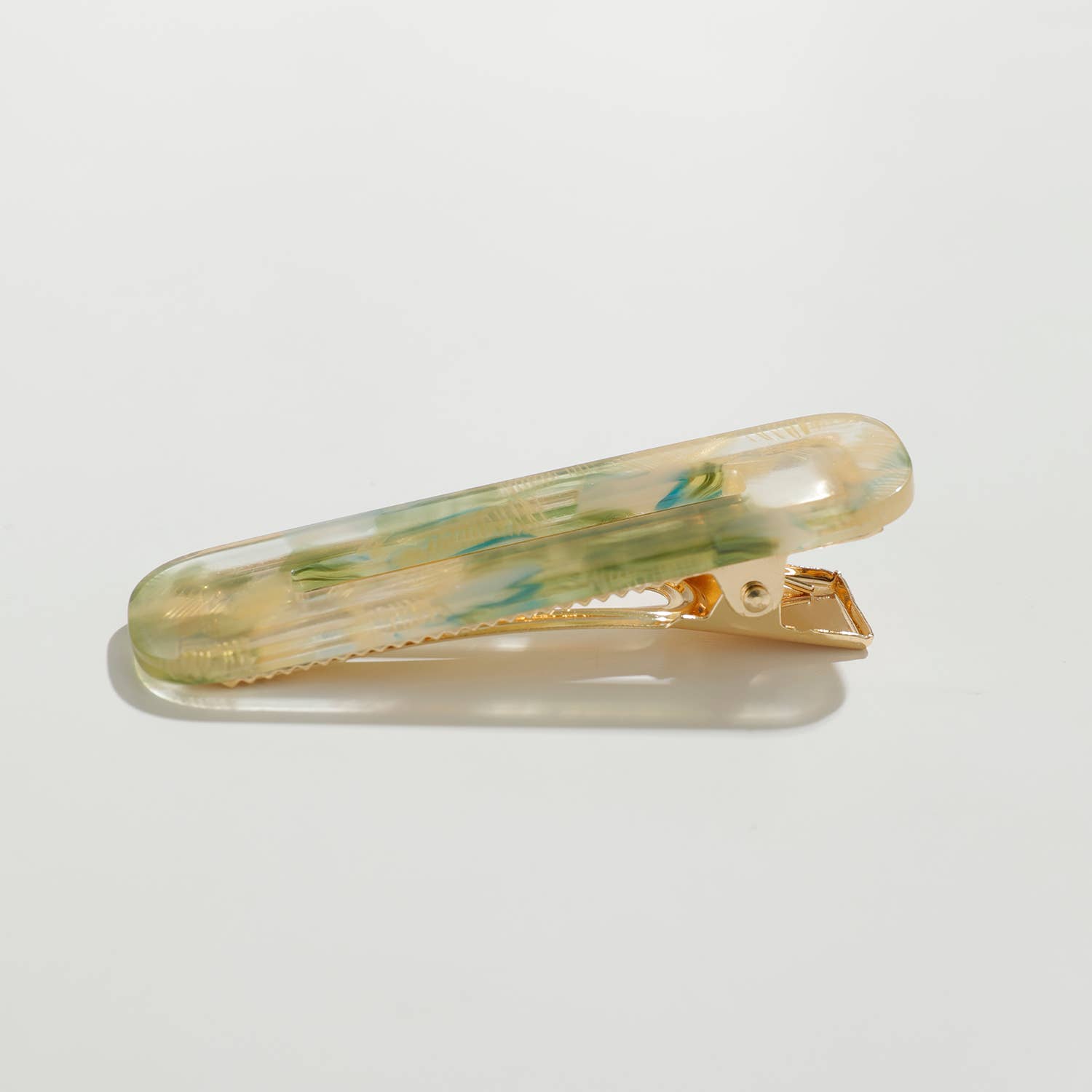 Gemma Green Hair Clip Set