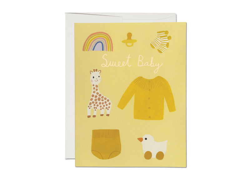 Yellow Baby Card - Proper