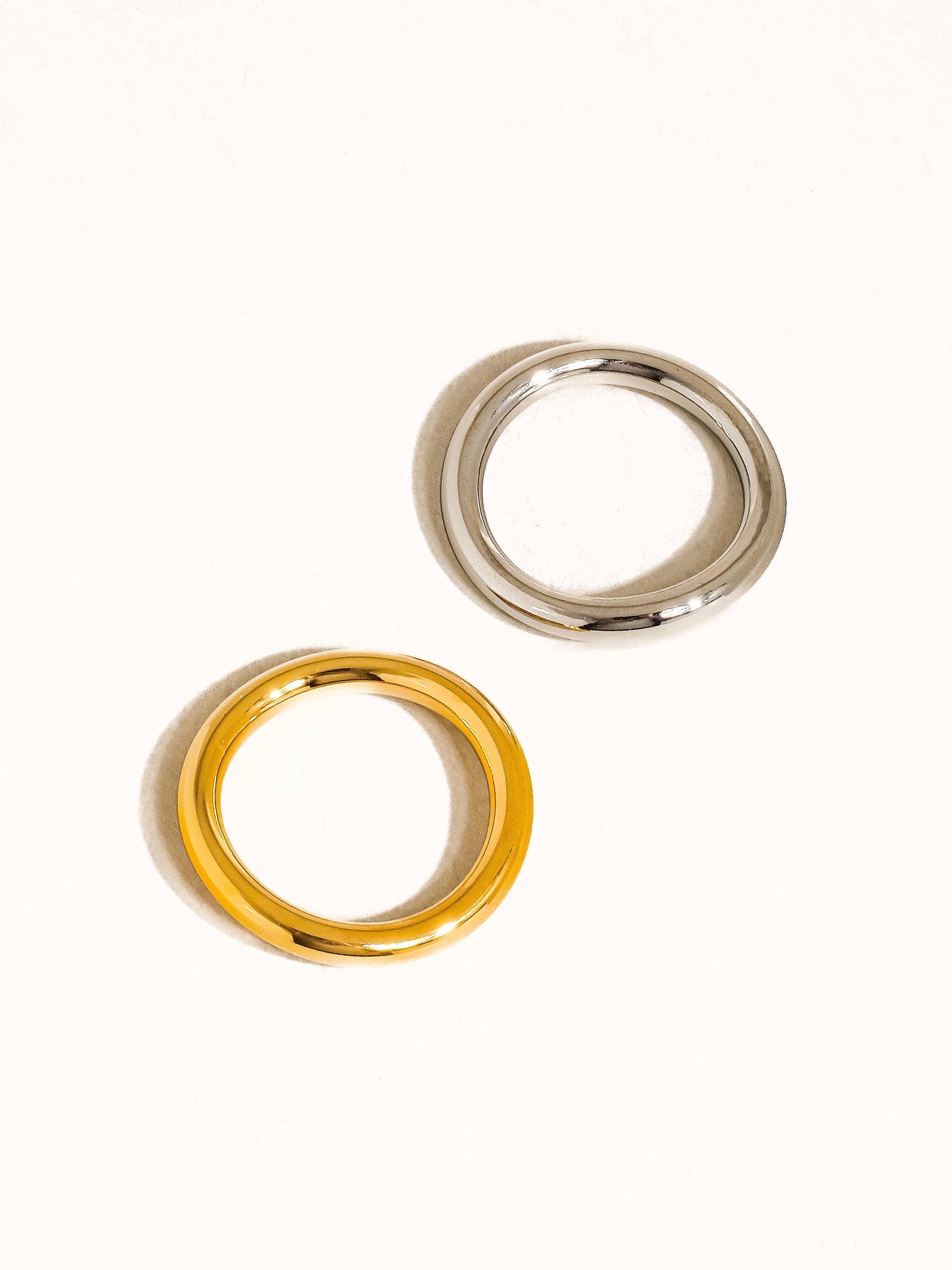 Andrée Double Two Tone Ring - Proper