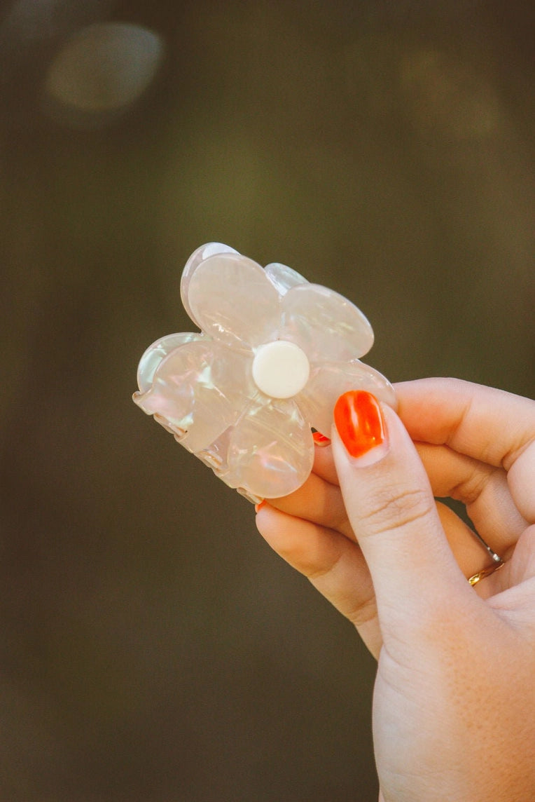Crystalline Flower Claw Clip - Proper