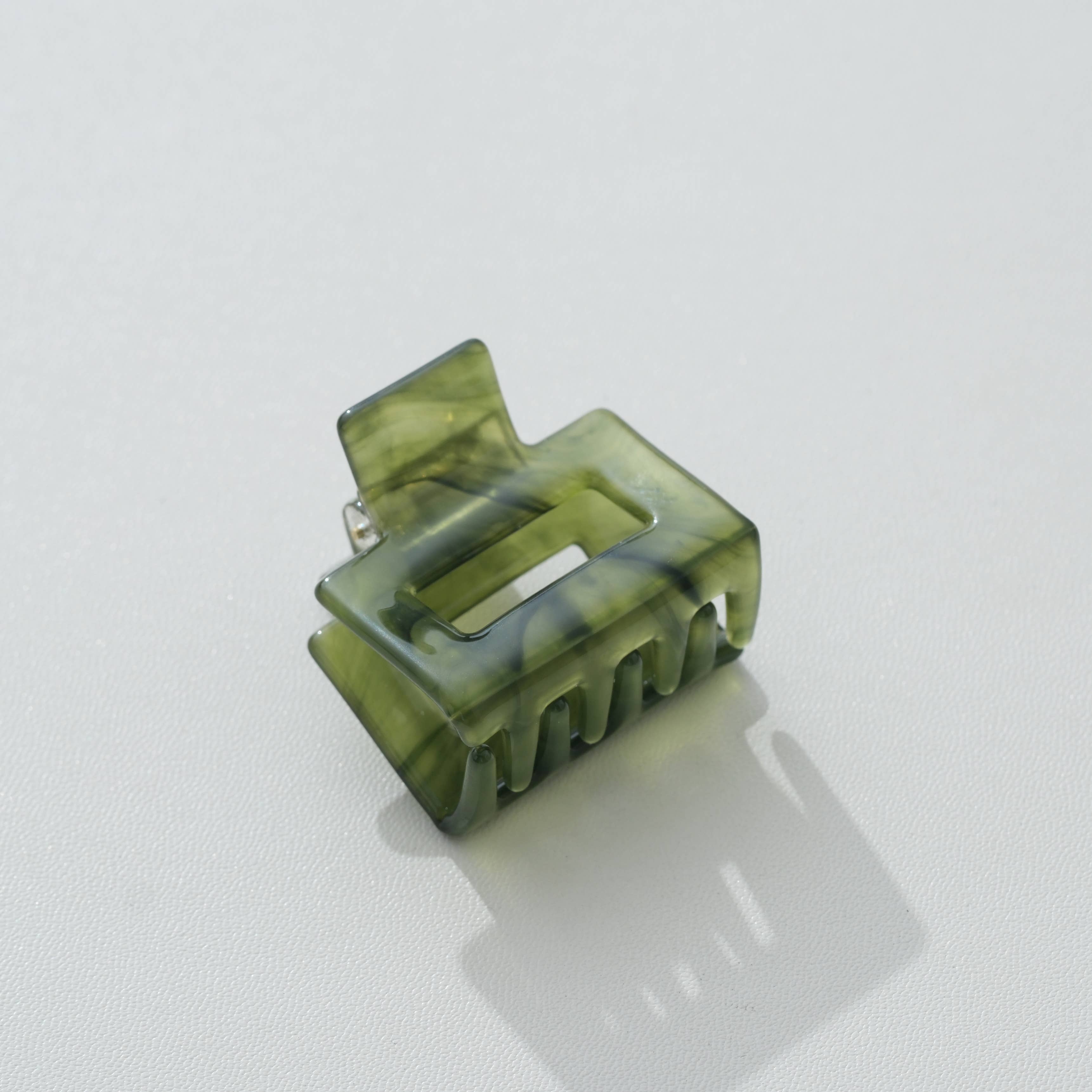 Jade Green Mini Claw Clip