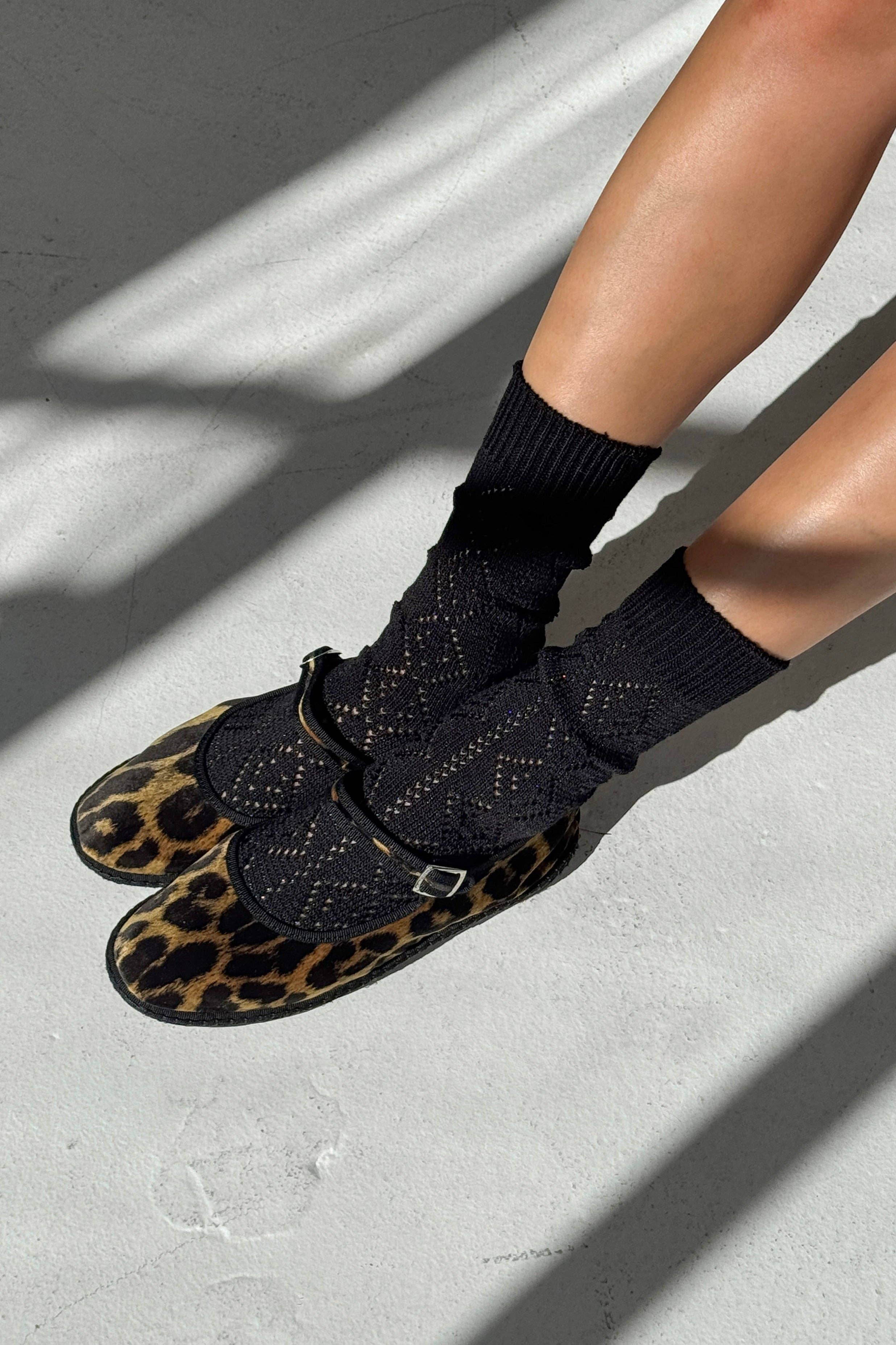 Modal Eyelet Socks (wholesale) - Proper