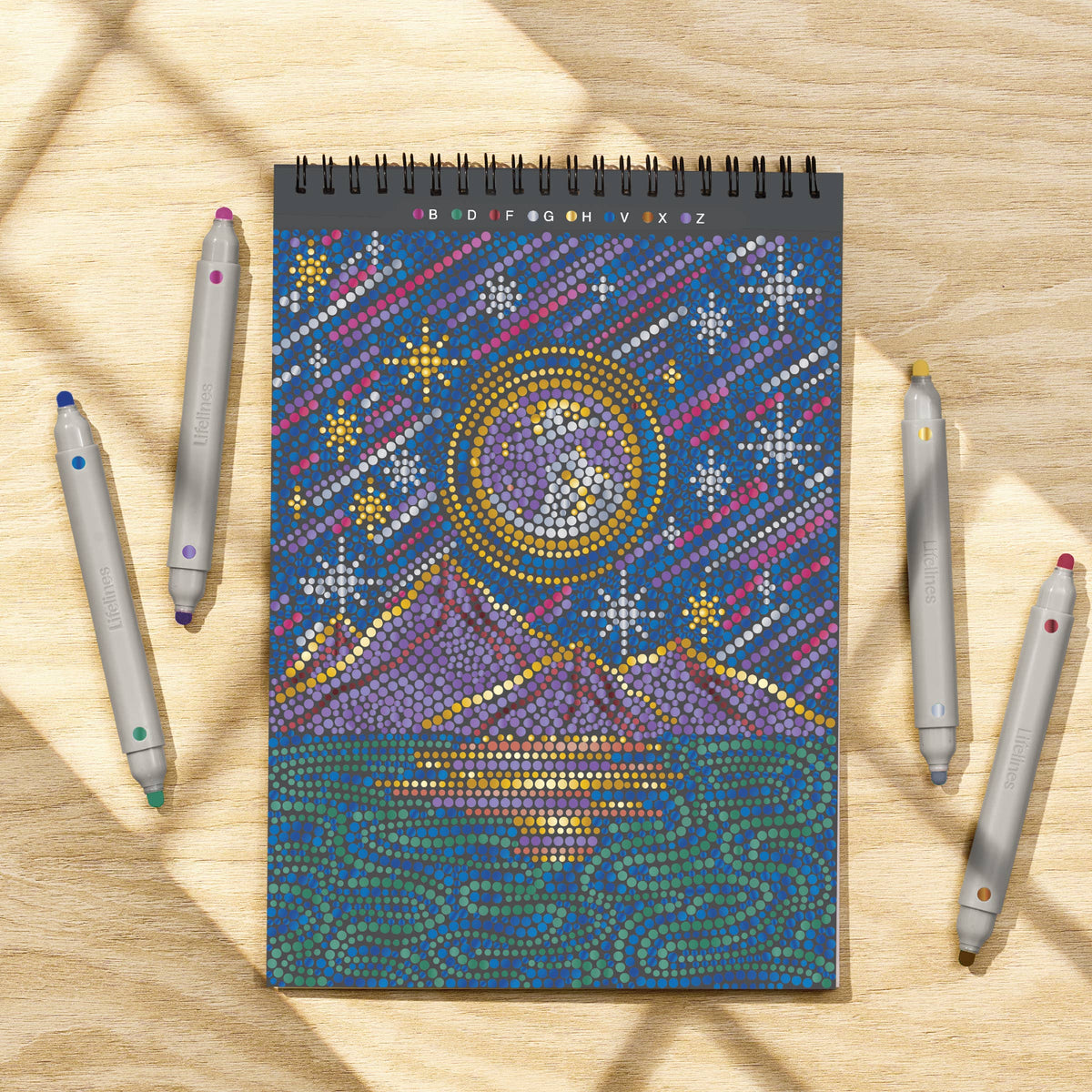 FlowArt-Into the Galaxy-METALLIC INK - Proper