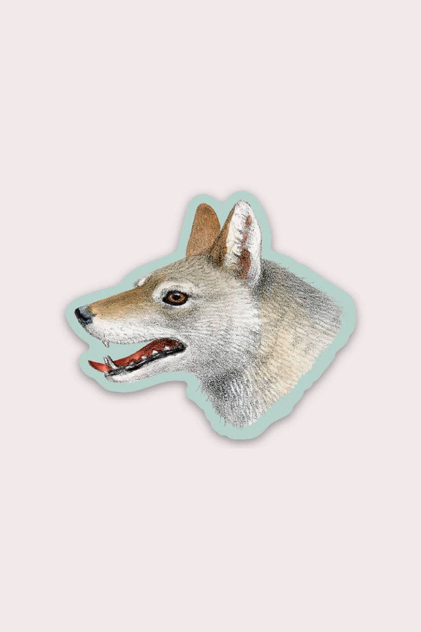 Thirsty Wolf - Gap Filler Sticker - Proper