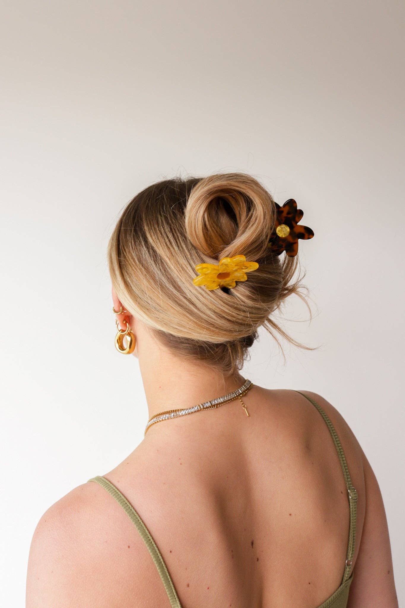 Flower French Pin Pair - Proper