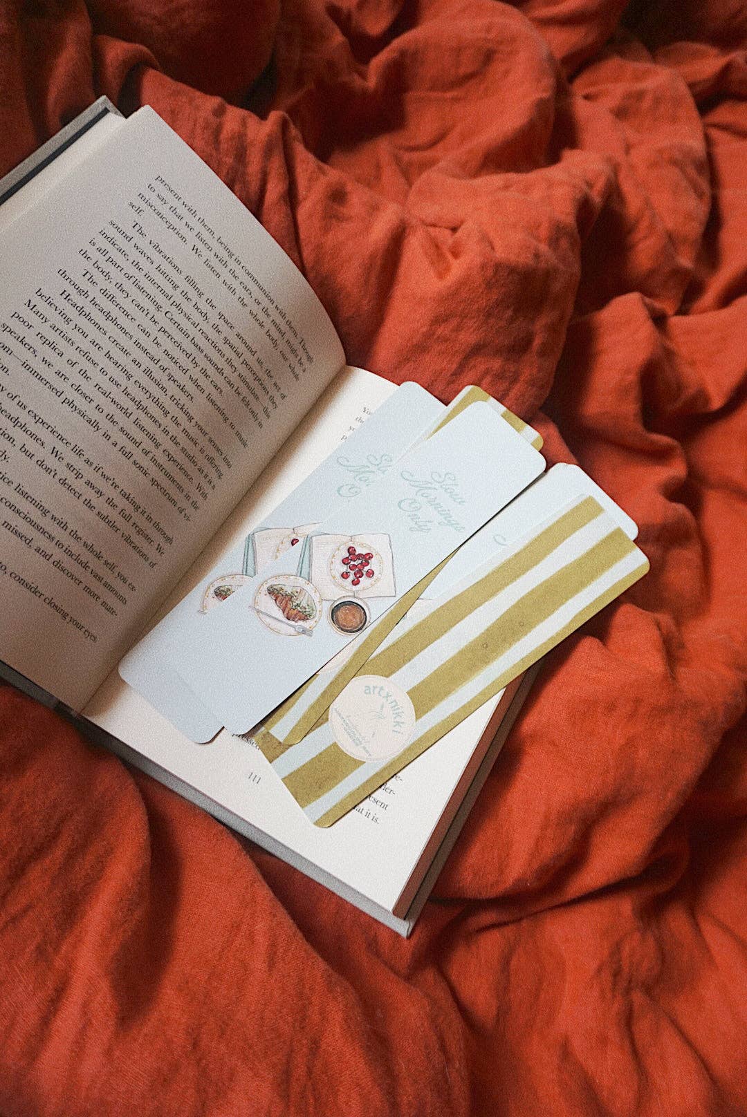 Slow Mornings Only Bookmark - Proper