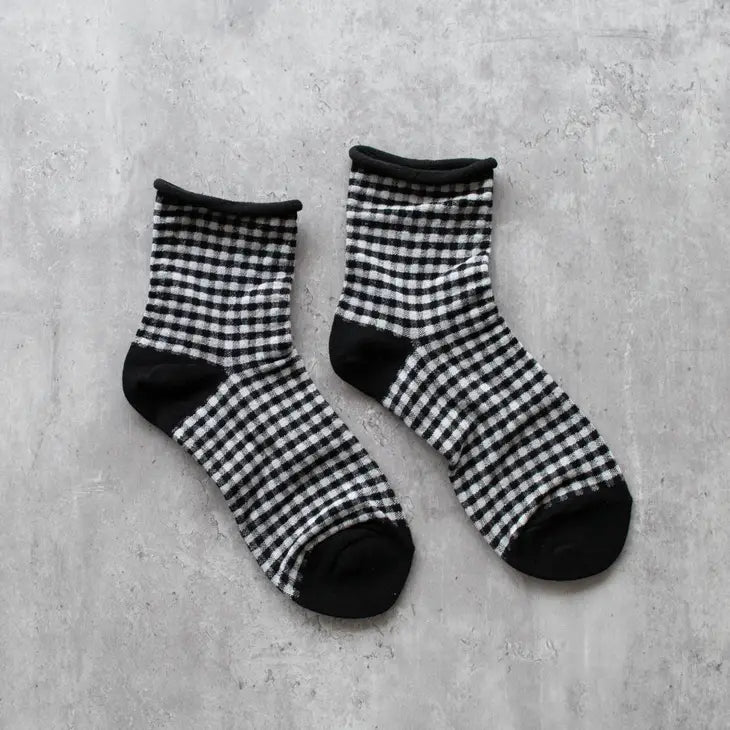 Mini Checkerboard Socks - Proper