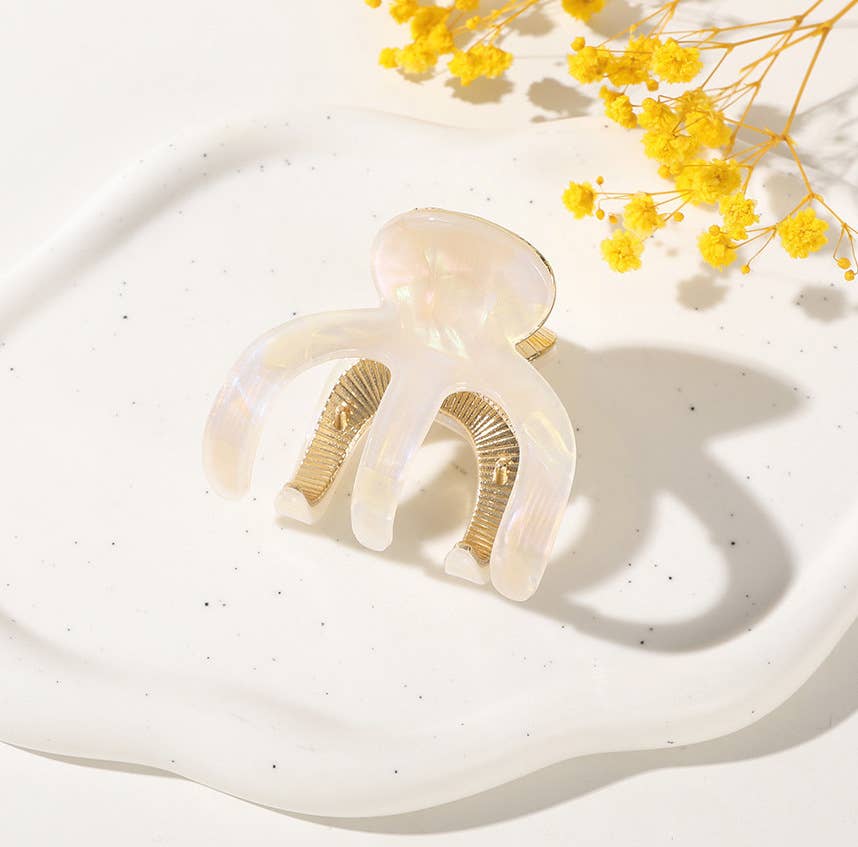 Small Octopus Metal Claw Clip - Proper