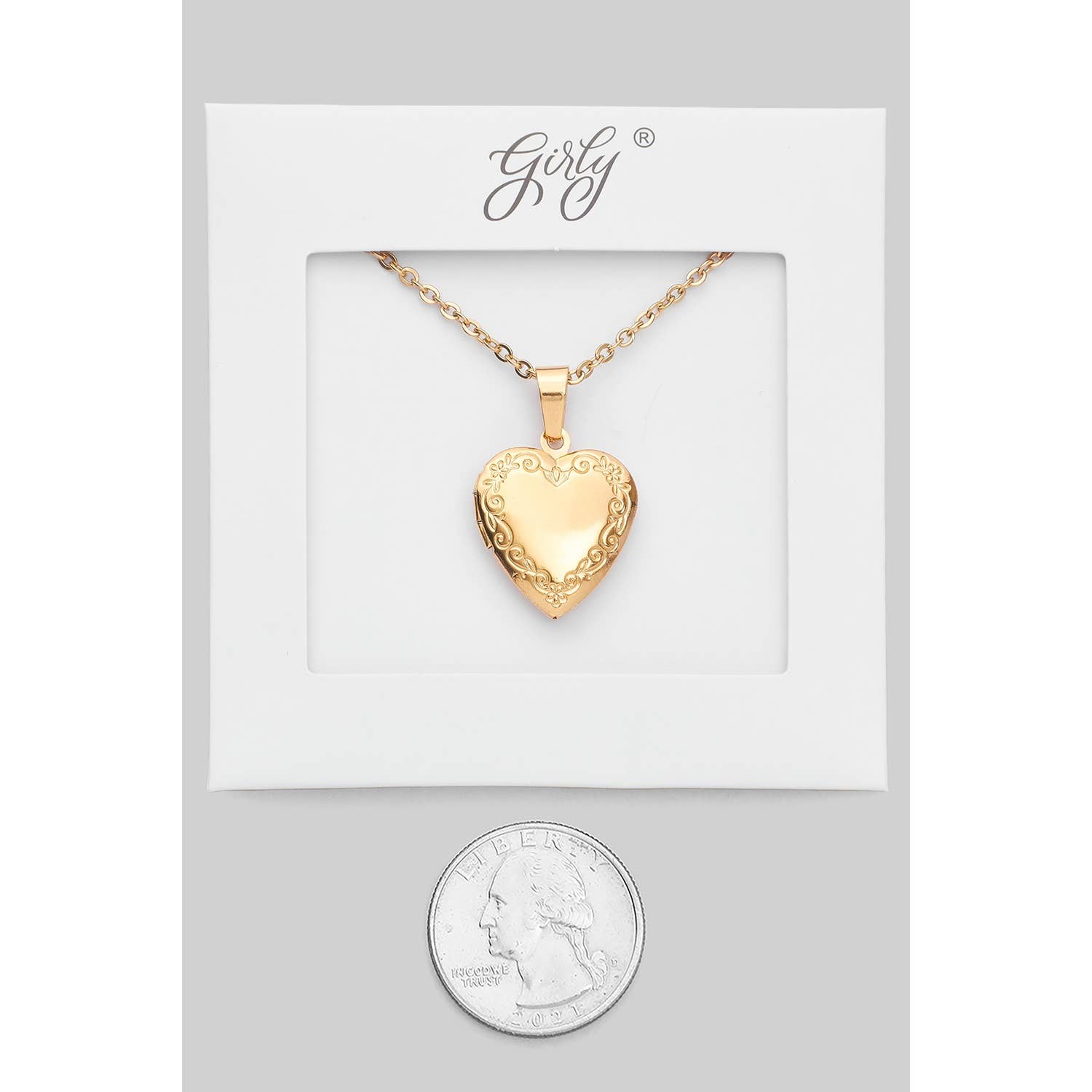 Colette Heart Locket - Proper