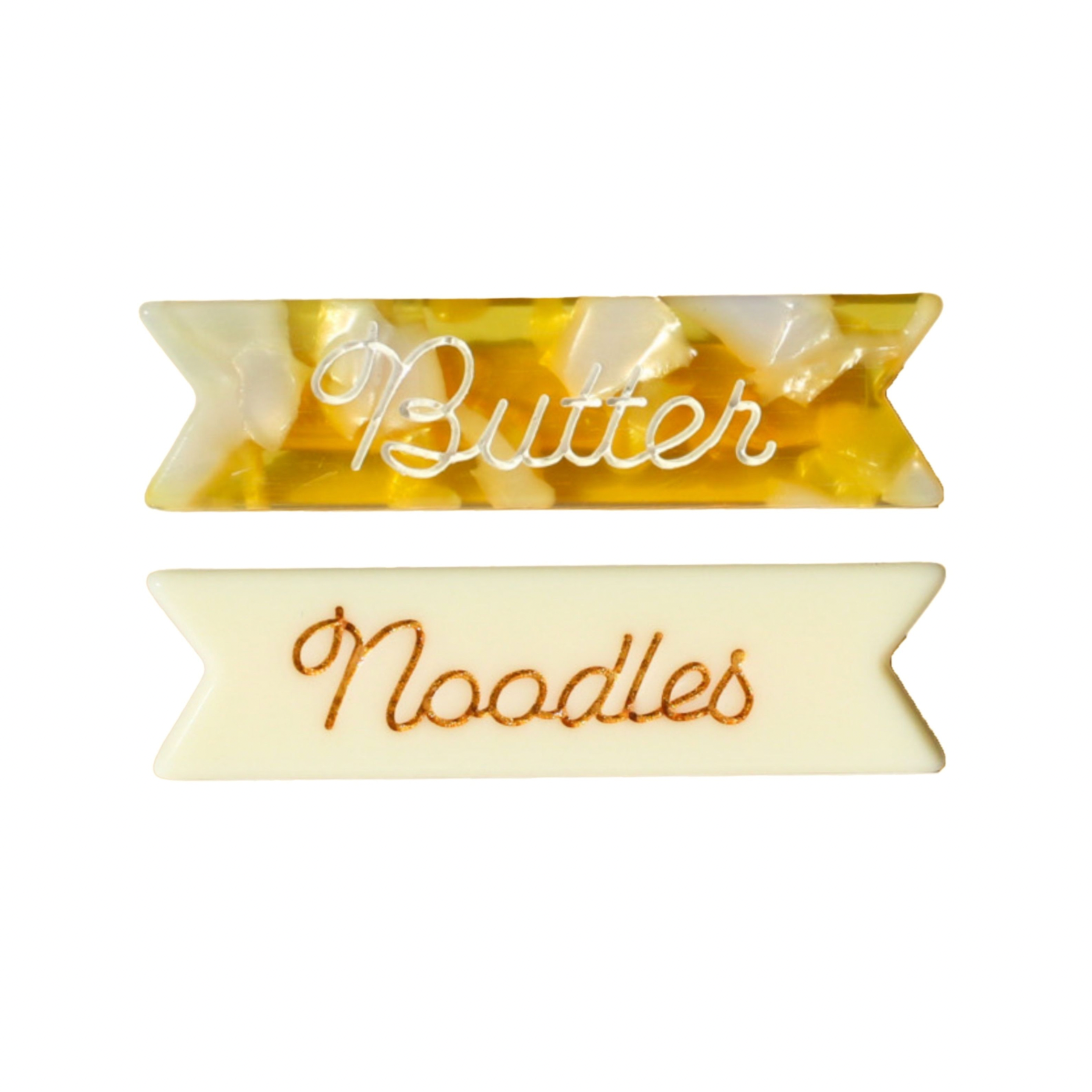 Butter Noodles Hair Clip Set - Proper