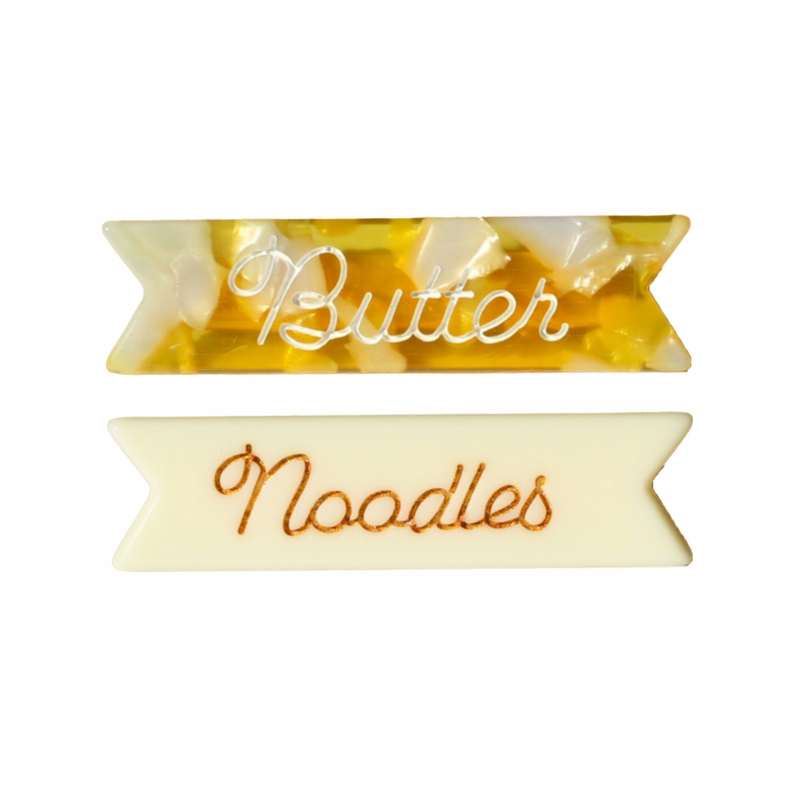 Butter Noodles Hair Clip Set - Proper