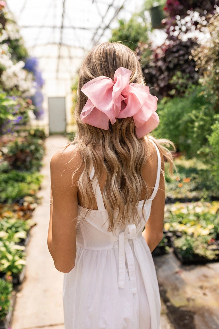Chiffon Bow Barrette - Proper