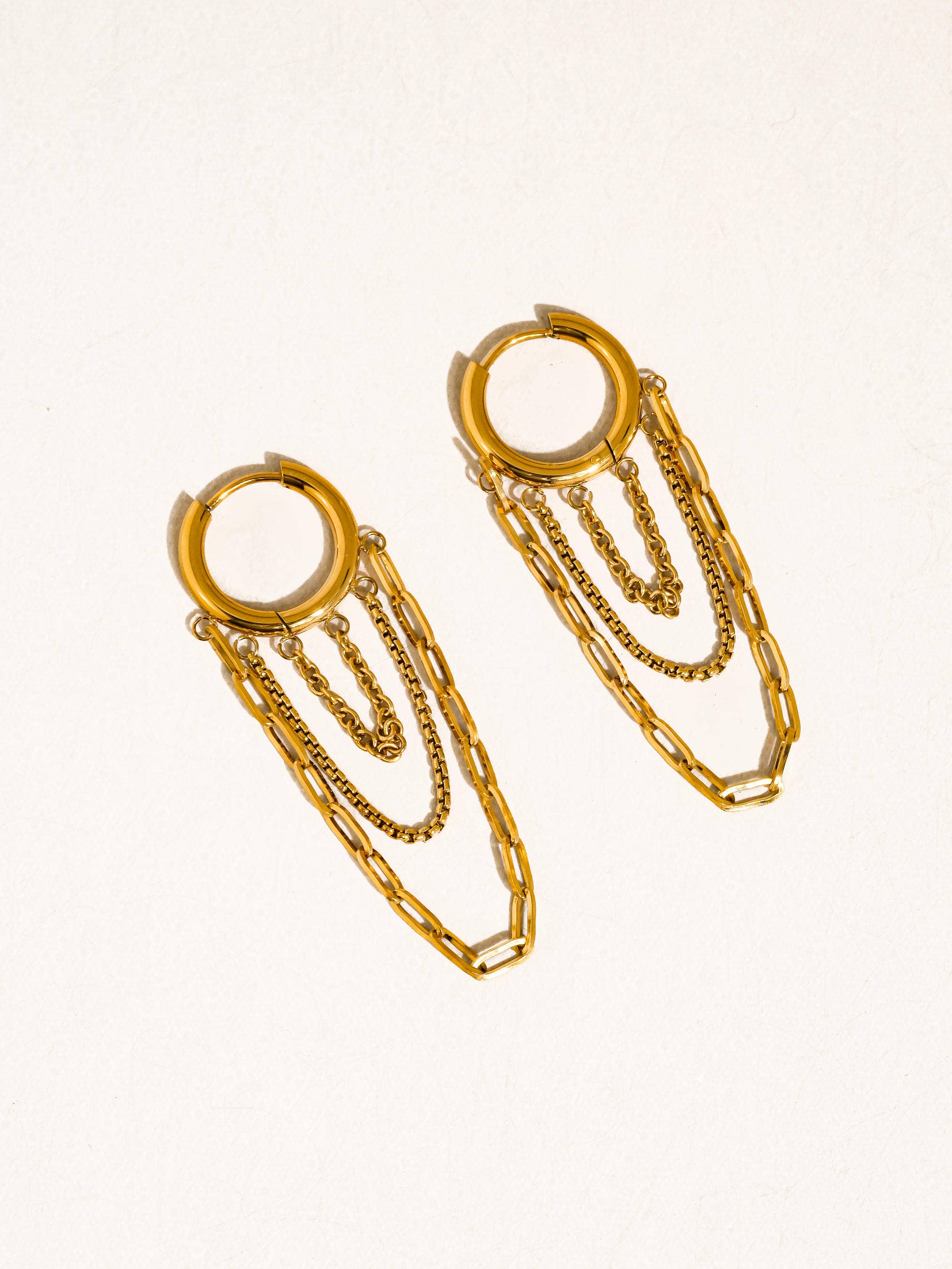 Vianne Chain Drop Earrings - Proper