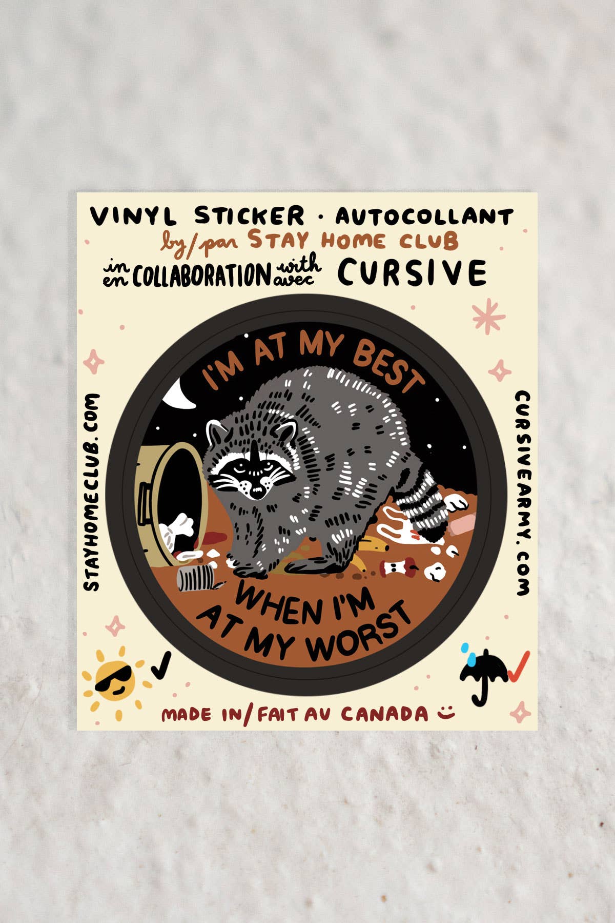 At My Best Sticker | Waterproof Vinyl Sticker - Proper